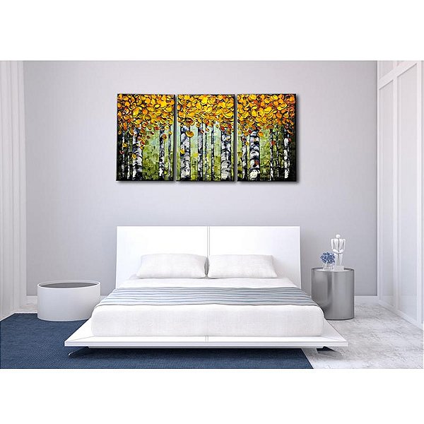 Quadro Pintura Tela textura espessa impermeável anos 5417