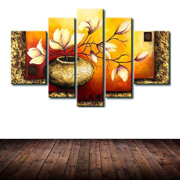 Quadro Decorativo Flores Florais 400