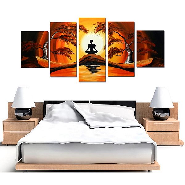 Quadro Decorativo Africano Paisagem 58