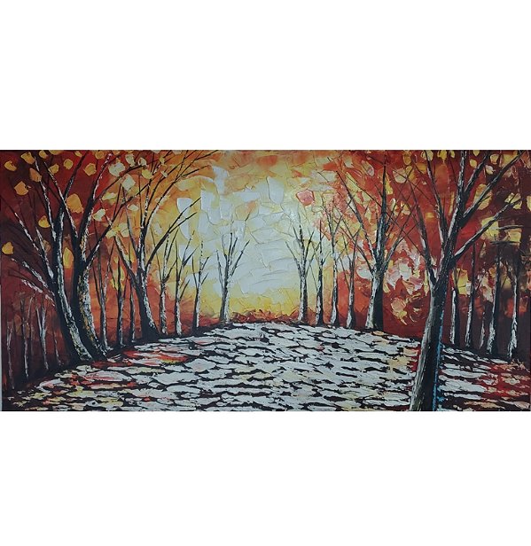 Quadro  Floresta 50x100cm