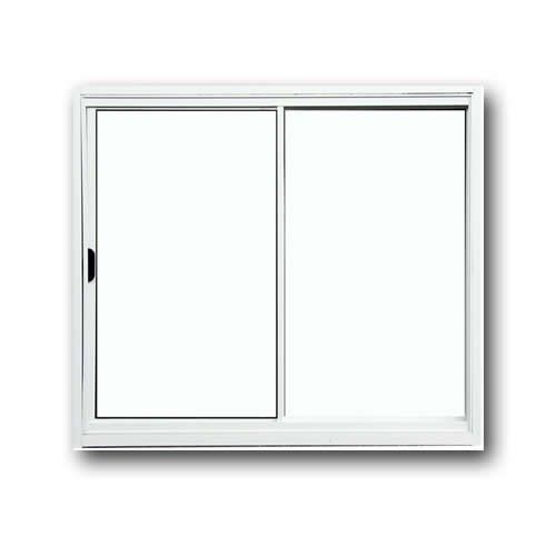 Vitro 2 folhas sem grade aluminio branco