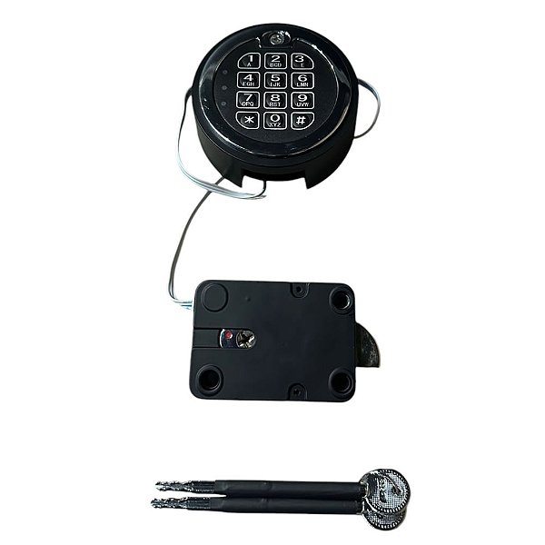 Fechadura Eletrônica Digital - GS03 - Chave de Emergência