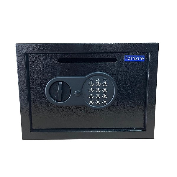 Cofre Eletrônico Digital Médio com chave de emergência. Mod. CD 35/25 EL2 - Rasgo Frontal