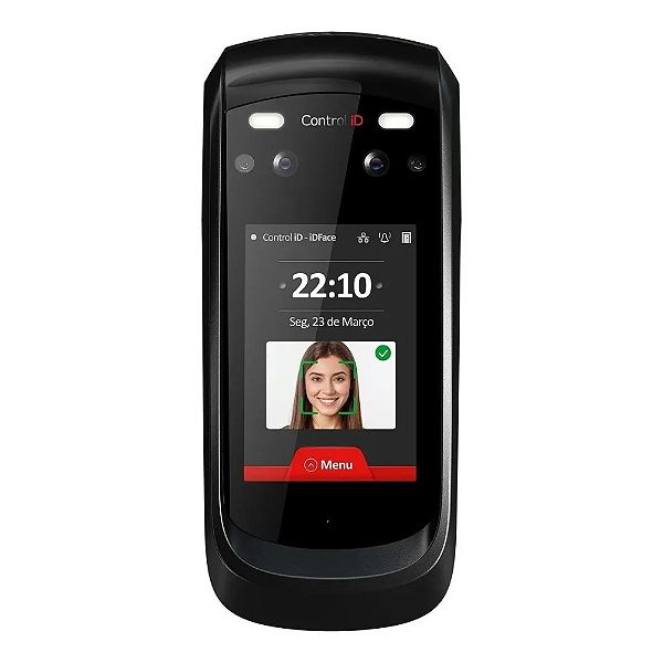 Controle de Acesso Facial Control ID IDface Pro 10k Faces