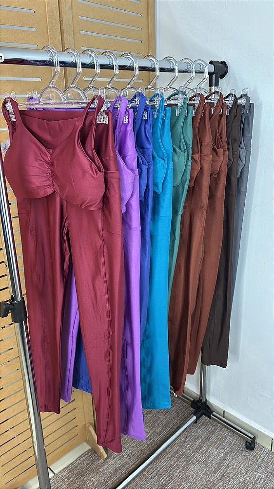 Conjunto Calça Suplex Bolso