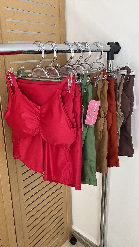 Conjunto Short Suplex com bolso