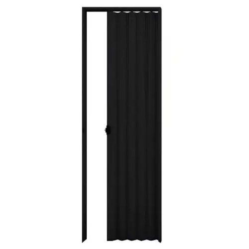 Porta Sanfonada Interna PVC 210 x 80 cm  - Preto