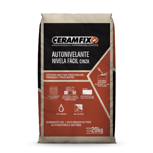 Argamassa Autonivelante 20kg Ceramfix