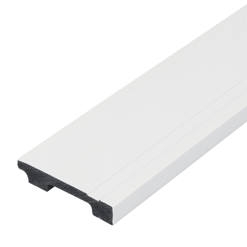 RODAPÉ DE POLIESTIRENO SANTA LUZIA BELLITAS 7CM BRANCO FRISADO 2,20M (CX C/ 10)