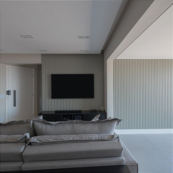 Ripado poliestireno 2800x16x55mm Santa Luzia Cinza Glacial 22614