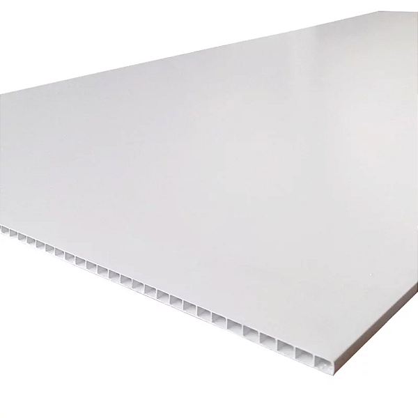 Forro de PVC modular Branco 10x625x1250mm