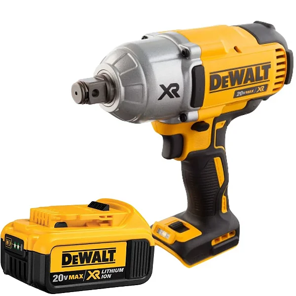 Combo Chave de Impacto 3/4 Pol. + Bateria de Li-Íon 20V Max 4,0 Ah 80 Wh Premium XR DEWALT-K7038