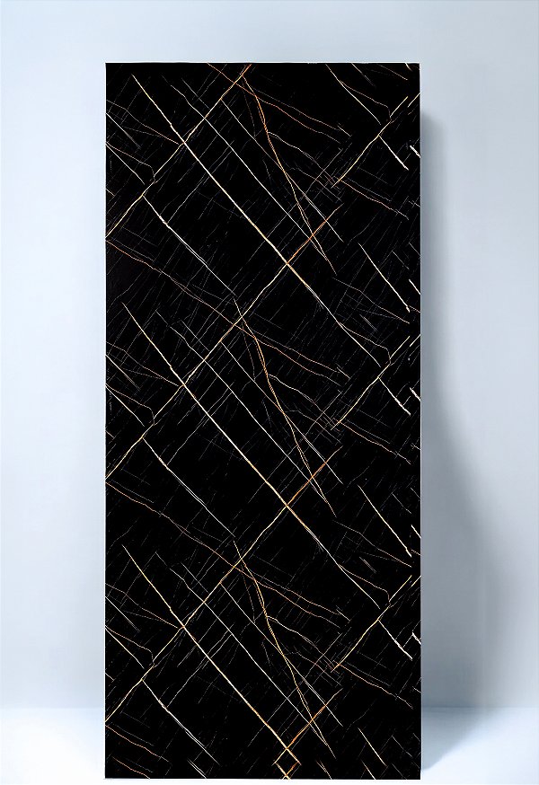 Lastra Vinilica 120x275 Cor Nero D'oro Graddus (Caixa com 6,60m²)