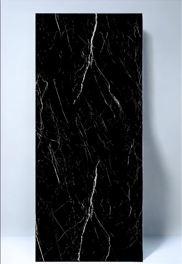 Lastra Vinilica 120x275 Cor Nero Graddus (Caixa com 6,60m²)