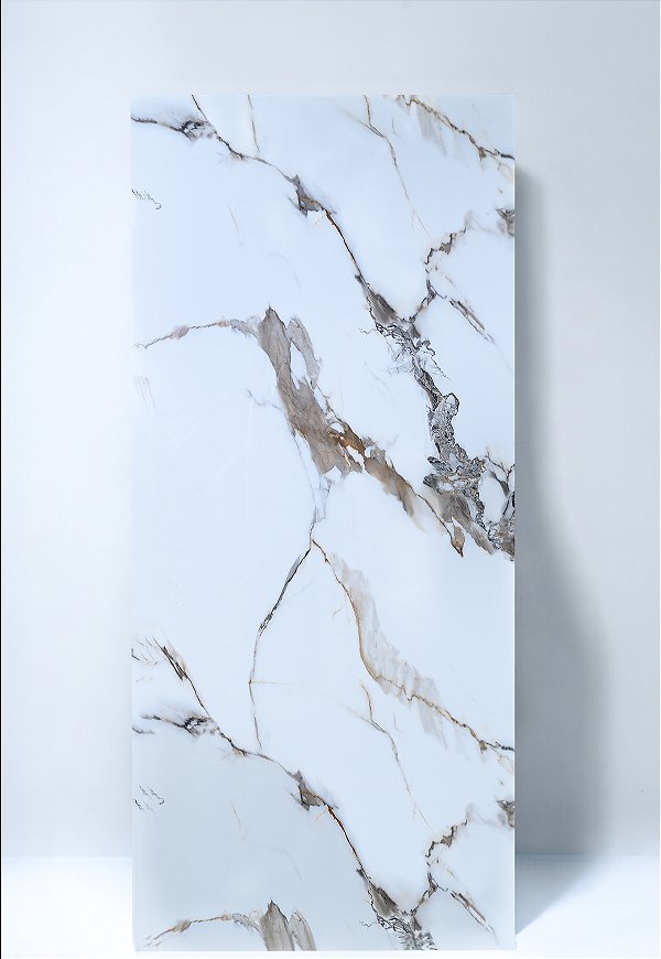 Lastra Vinilica 120x275 Cor Calacata Graddus (Caixa com 6,60m²)