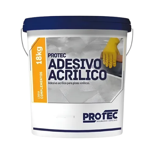 Cola Adesiva Acrílica Para Piso Vinílico Protec 18kg