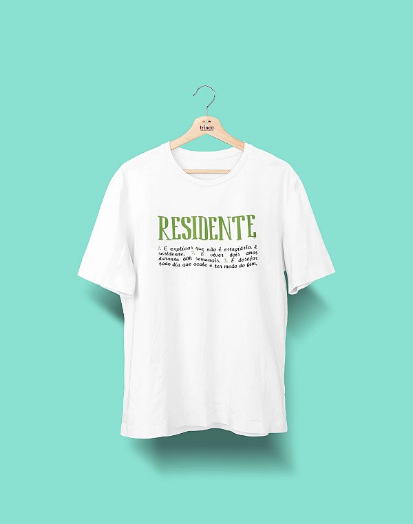 Camisa Universitária - Medicina - Residente - Basic