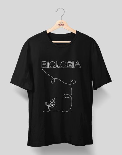 Camisa Universitária - Biologia - Por um fio - Basic