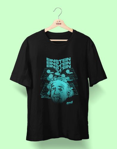 Camisa Personalizada - Comics - Albert Einstein - Basic
