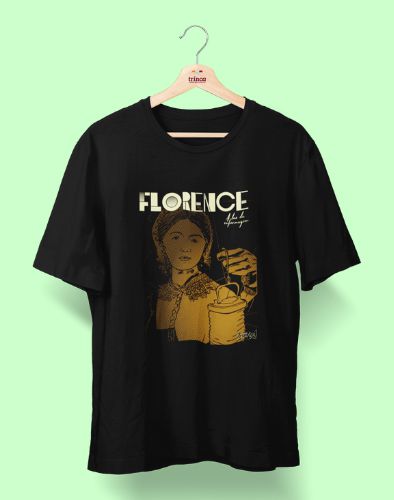 Camisa Personalizada - Comics - Florence Nightngale - Basic