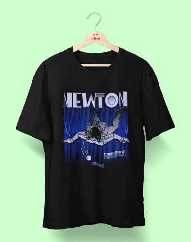 Camisa Personalizada - Comics - Isaac Newton - Basic