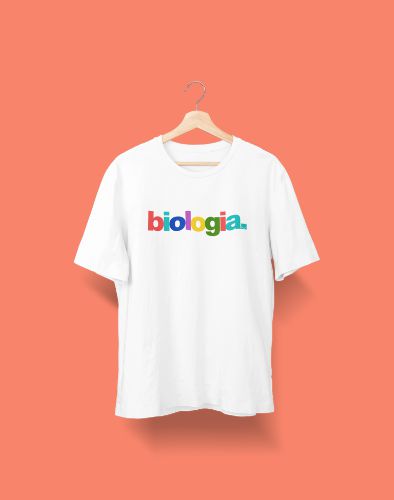 Camisa Universitária - Biologia - Aquarela - Basic