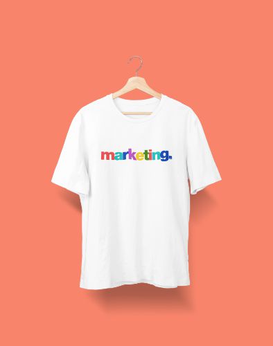 Camisa Universitária - Marketing - Aquarela - Basic