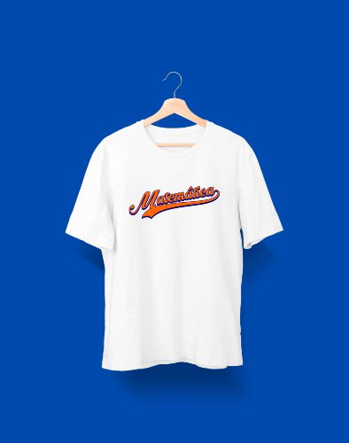 Camisa Universitária - Matemática - Baseball - Basic