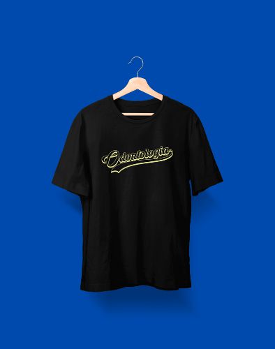 Camisa Universitária - Odontologia - Baseball - Basic