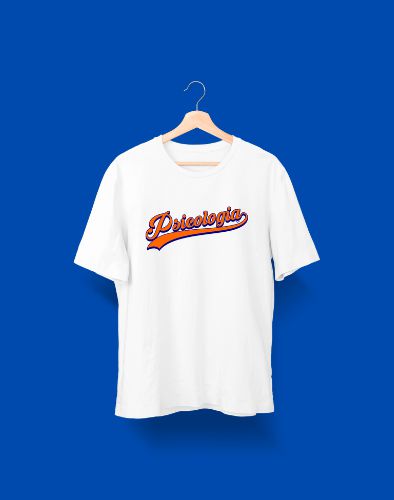 Camisa Universitária - Psicologia - Baseball - Basic