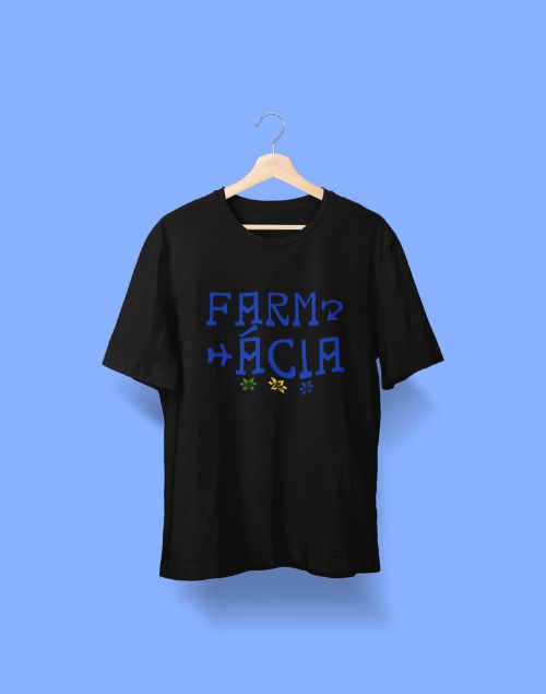 Camisa Universitária -  Farmácia - Gentileza - Basic