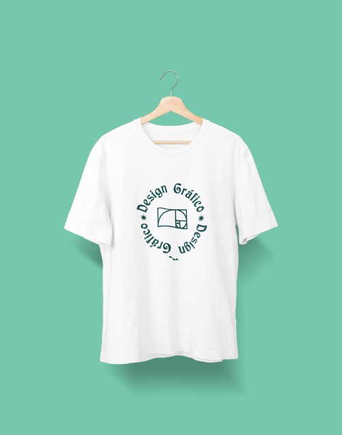 Camisa Universitária - Design Gráfico - Old School - Basic