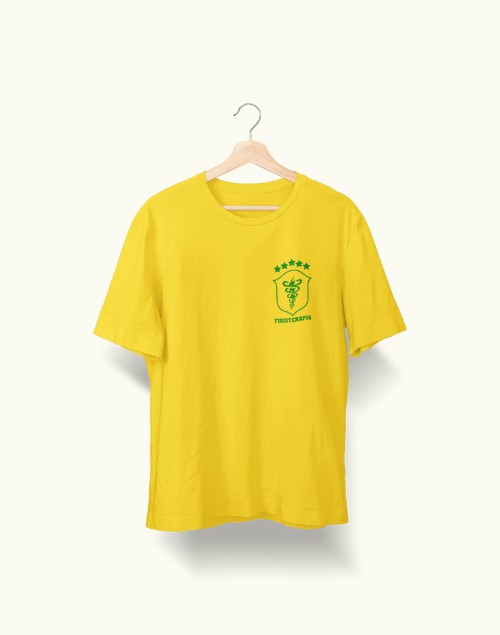 Camisa Universitária - Fisioterapia - Coleção Brasuca - Basic