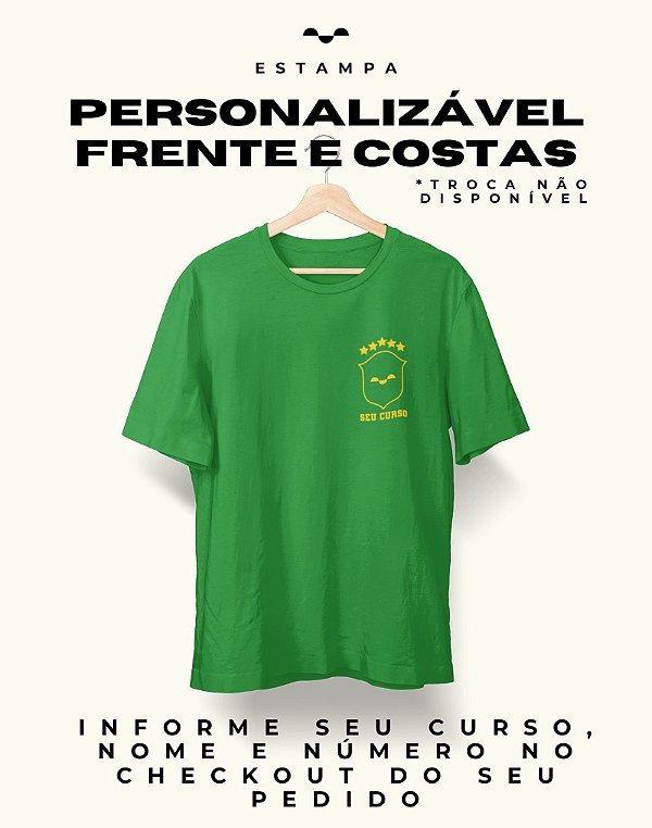 Camisa Universitária - Todos (Personalizáveis) - Coleção Brasuca - Basic