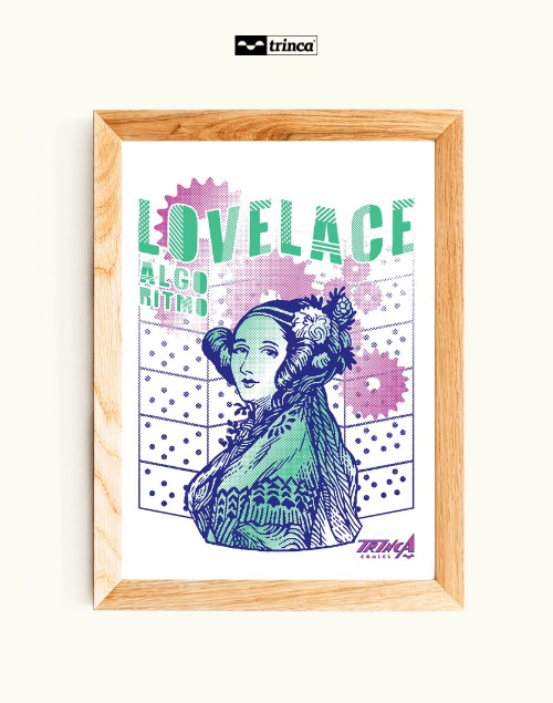 Quadro Decorativo - Comics - Ada Lovelace
