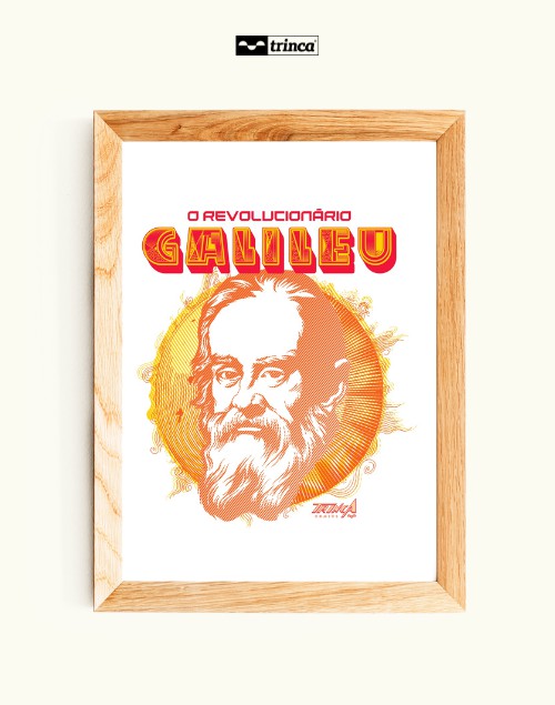 Quadro Decorativo - Comics - Galileu Galilei
