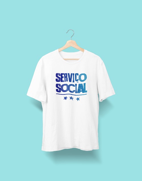 Camisa Universitária - Serviço Social - Lambe-lambe - Basic
