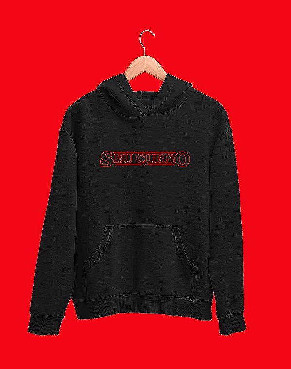 Moletom Canguru Flanelado - Todos (Personalizável) - Stranger Things