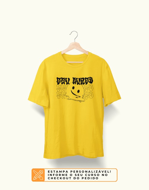 Camisa Universitária - Todos (Personalizáveis) - Clube dos Exaustos (Camisa Amarela - Edição Limitada) - Basic