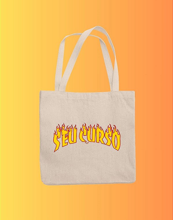 Ecobag - Seu Curso (Personalizável) - Flames