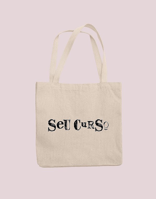 Ecobag - Seu Curso (Personalizável) - Nanquim