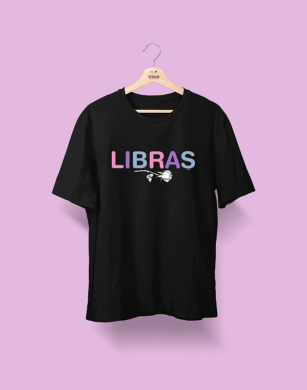 Camisa Universitária - Libras - Florescer - Basic