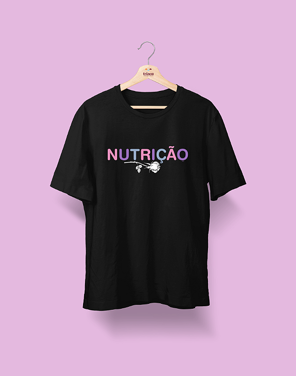 Camisa Universitária - Nutrição - Florescer - Basic