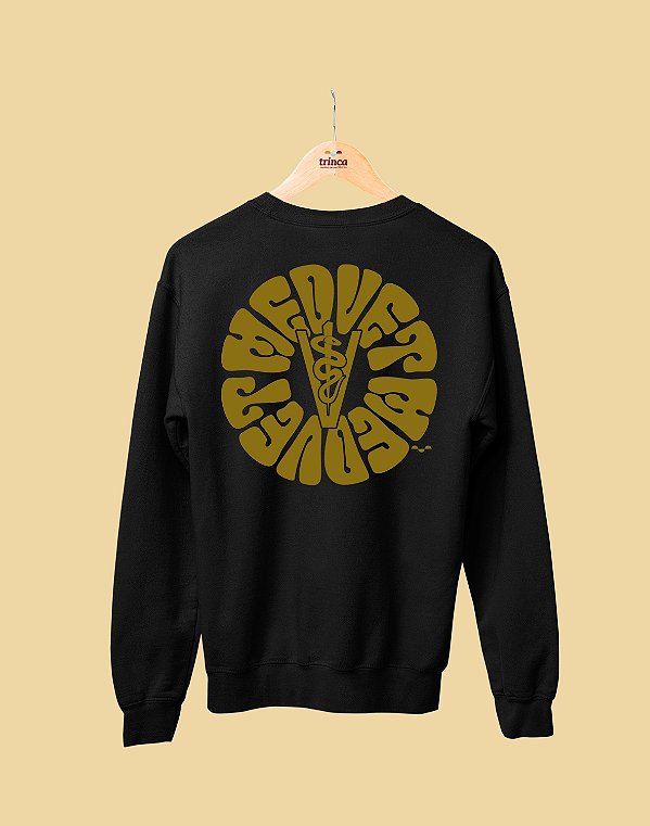 Moletom Básico Flanelado - Medicina Veterinária - Groove - Basic