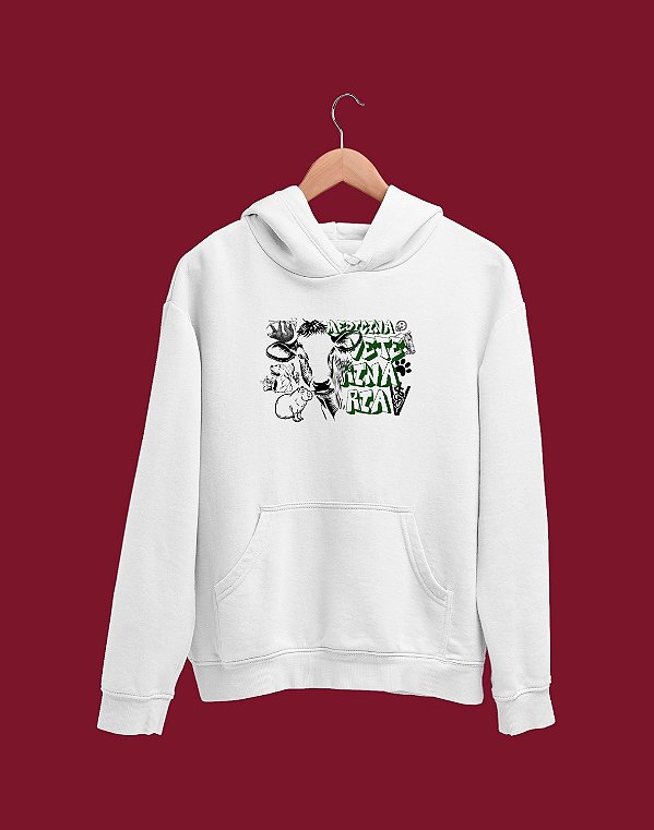 Moletom Canguru Flanelado - Medicina Veterinária - Urbano - Basic