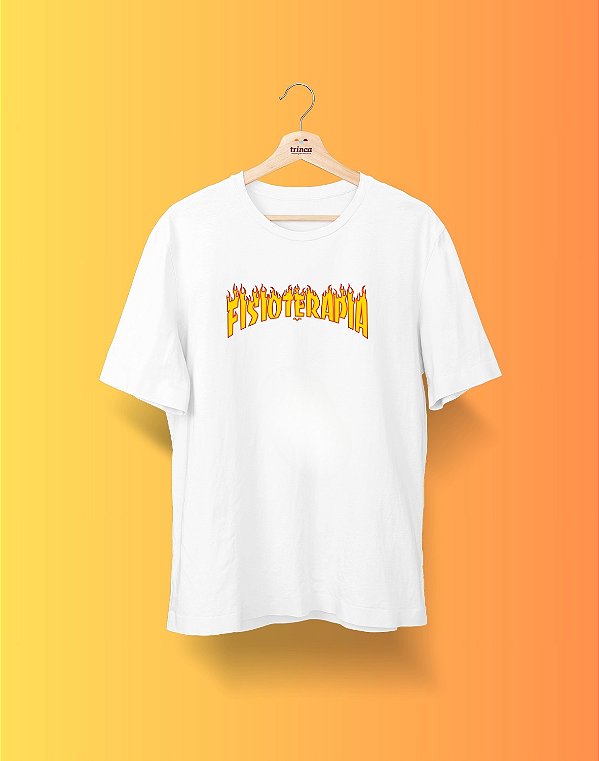 Camisa Universitária - Fisioterapia - Flames- Basic