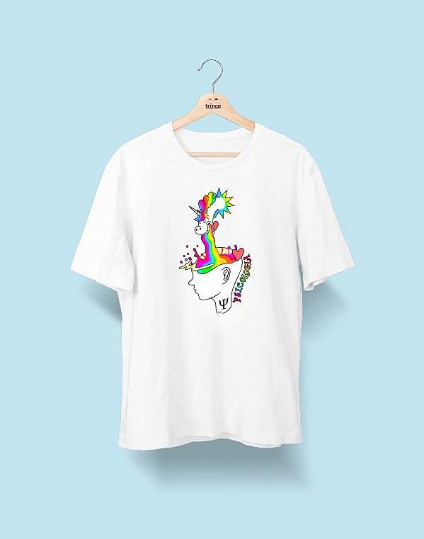 Camisa Universitária - Psicologia  - Imaginação - Basic
