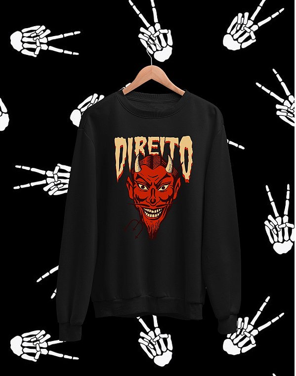 Moletom Básico Flanelado - Direito - Halloween - Basic