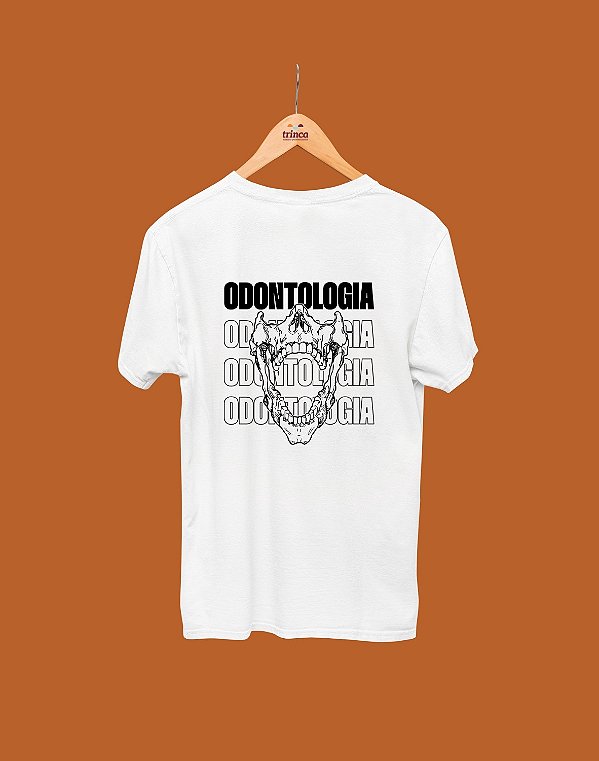 Camisa Universitária - Odontologia - Repetição - Basic