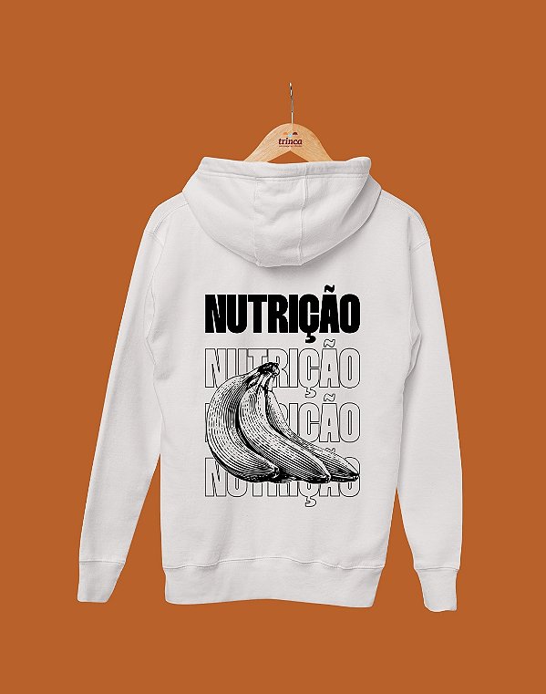 Moletom Canguru Flanelado - Nutrição - Repetição - Basic